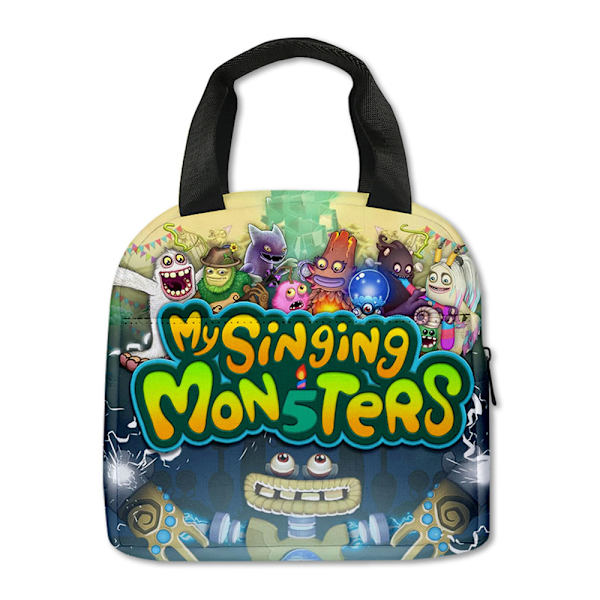 My Singing Monsters Söta Utomhus Matväska Barnlunchväska B