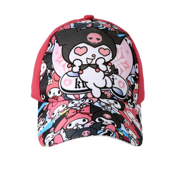 Kuromi Baseball Cap Barn Flickor Sommar Trucker Hatt Solhattar Justerbar Cap #3