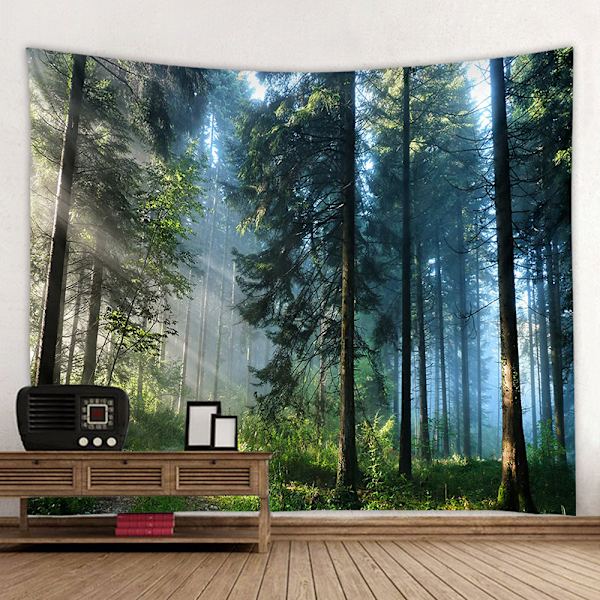 Magisk Skog Väggdekoration Tapestry-1 D 200*150cm