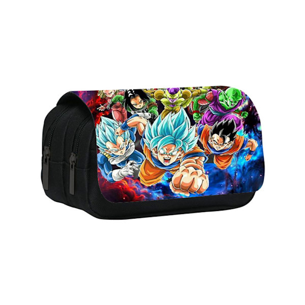 Sju Dragon Ball Pennfodral för Studenter Skolmaterial Förvaringsväska D