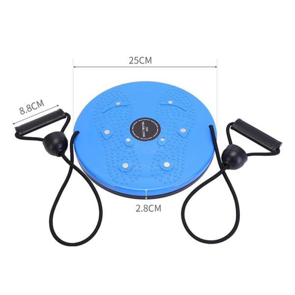 Midja Whispering Disc Exercise - Kroppsformning Midja familj bantning midja Blue