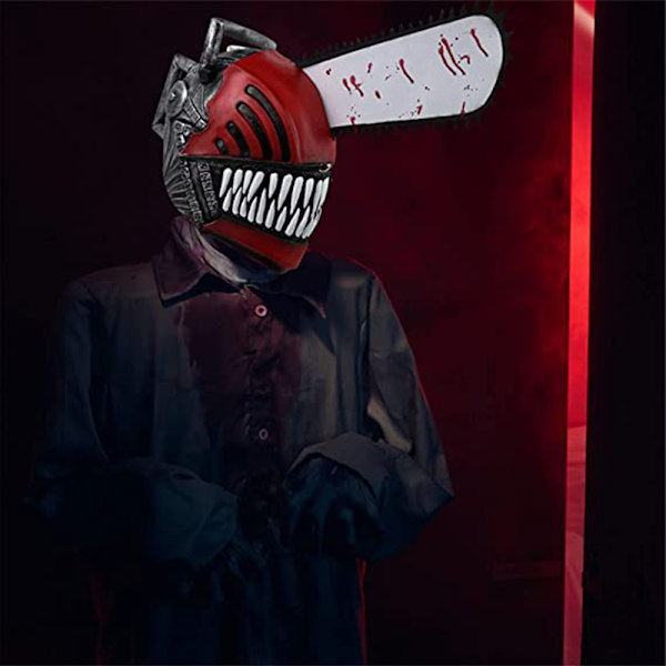 Animaatio moottorisahamaski Halloween-roolileikkipukujuhliin