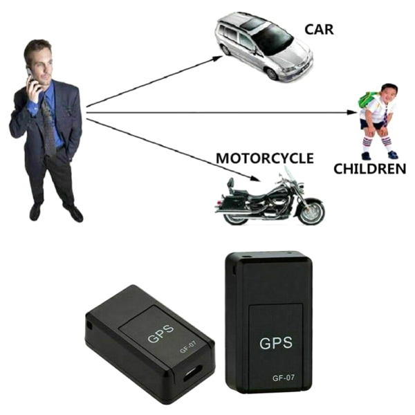 Mini GPS Real Time Car Locator Tracker GSM/GPRS-spårningsenhet