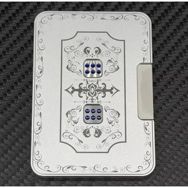 Kreativ mekanisk tärningssnurra, tärningssnurra i aluminiumlegering Fidget-leksak
