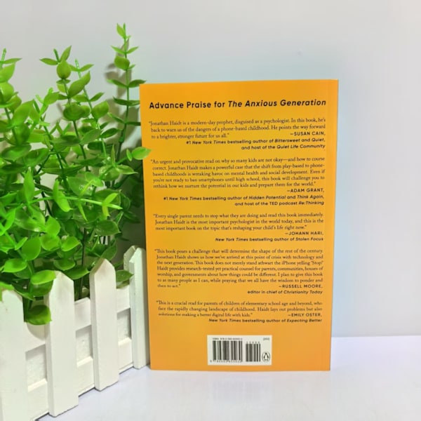 Ahdistunut sukupolvi, kirjoittanut Jonathan Haidt | New York Timesin bestseller, pehmeäkantinen