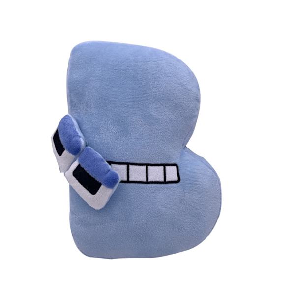 Alphabet Lore Plyschleksak Fylld Plushie Söt Docka Julgåva Barn B