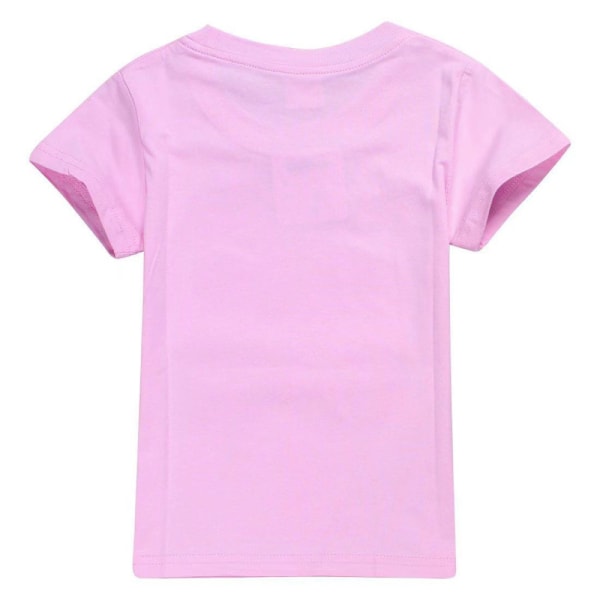 Ny Princess Taylor Swiftie Kids Casual Kortärmad T-shirt i bomull Toppar Födelsedagspresent Pink 170cm