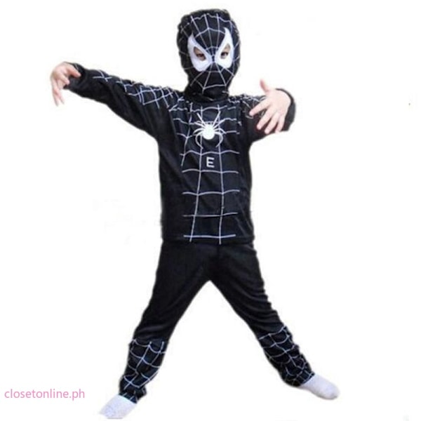 Lasten Poikien T-paita Housut Supersankari Hämähäkkimies Cosplay-setti Zorro3