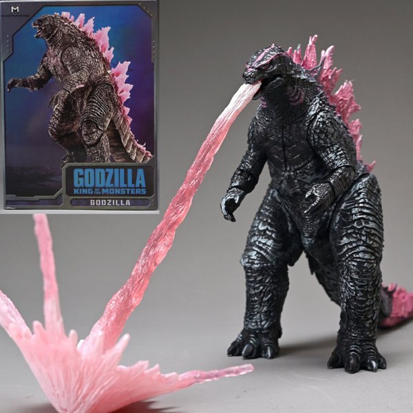 2024 New Godzilla vs Kong: The New Empire Movie Burning Godzilla Actionfigur Samlarföremål Presenter