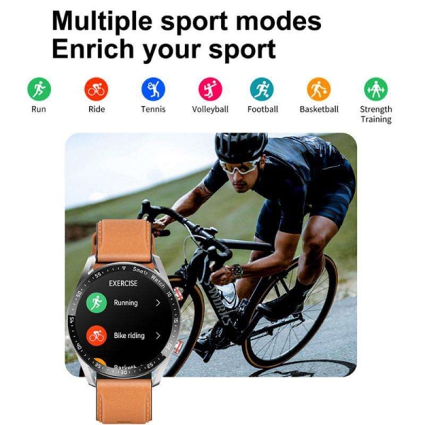 Smartwatch Vattentät Smartwatch Bluetooth iPhone Samsung D