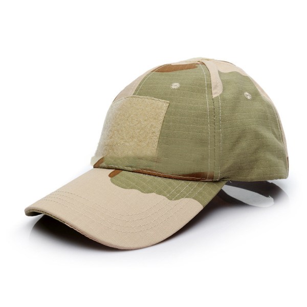 Män Camo Taktisk Operator Basebollkeps Utomhus Solkeps Khaki - Camo