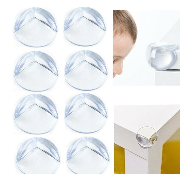 1. - 12. Vauvan Turvallinen Kumireuna Kulmasuoja 4pcs