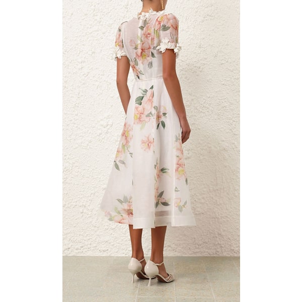 NATURA LIFTOFF FLOWER MIDI Damekjole M
