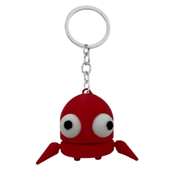 Game Repo Anka R.E.P.O Repo Knäböj Figur Anime Tecknad Leksak Nyckelring Red