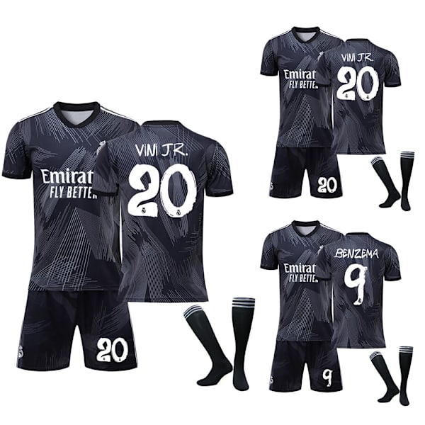 Pojkar Fotboll Real Madrid 120-årsjubileum Y3 Gemensam Tröja 20 28#