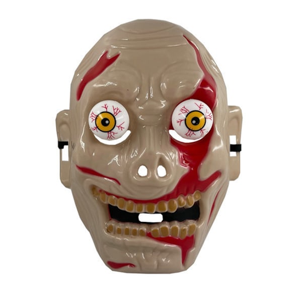 Grimasse Maske Kostume Halloween Jul Cosplay Festrekvisit F