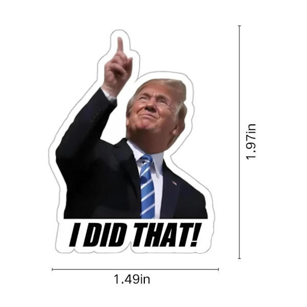 100 KPL I Did That -tarroja, Hauskoja I Did That -tarroja 100PCS