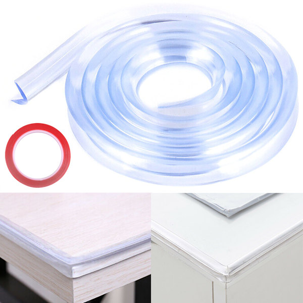 10 * 10mm + teippi kulmasuoja vauvan turvallisuuteen, kulmasuojukset tape 2m