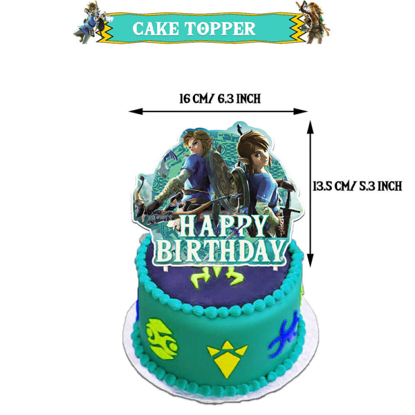 The Legend of Zelda Kids Birthday Party Decoration Supplies