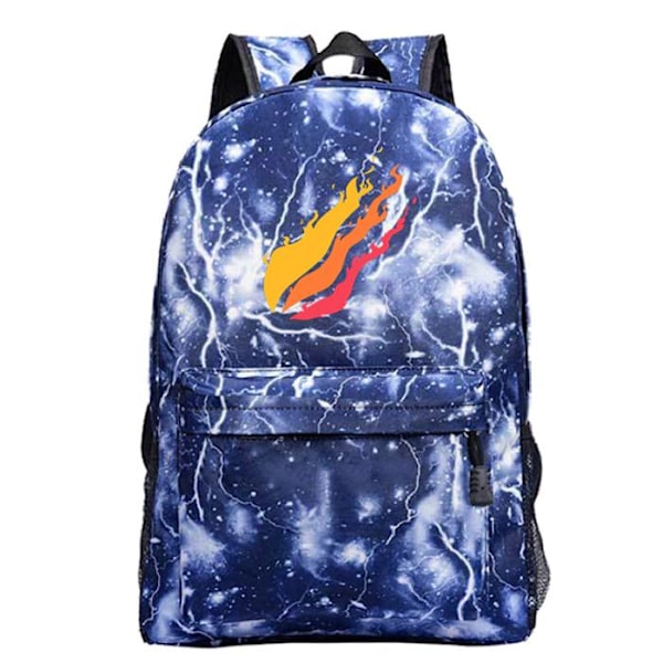 Prestonplayz Ryggsekk Barn Gutter Student Skolesekk Skuldervesker Stor Reisesekk C 30*12*42cm