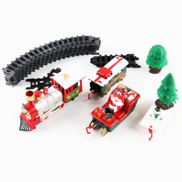 Jul-Tågspårset Leksak Byggstenståg Barnpresent