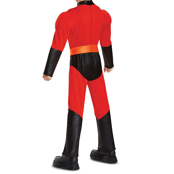 Barn/vuxen The Incredibles Cosplay Superman Jumpsuits herr Kostym Party Body Dress Up 180cm