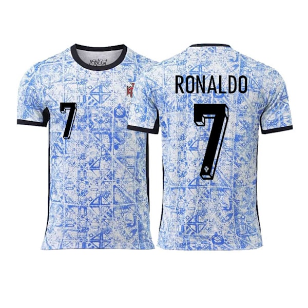 2024 Portugal Bortatröjor NO.7 RONALDO Vuxen Herr Fotbollströja 2XL
