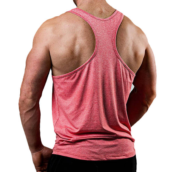 Sportväst Herr Gym Träningslinne Grey 2XL