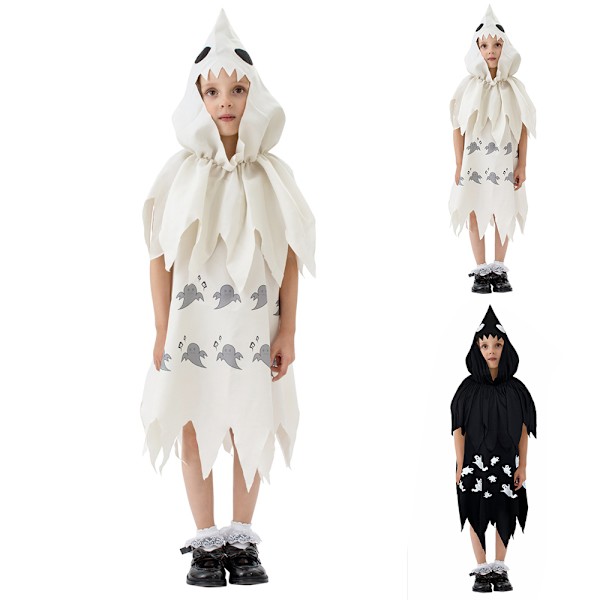 Aave Halloween-asut Mekko Cosplay Roolileikki Päähineellä black XL