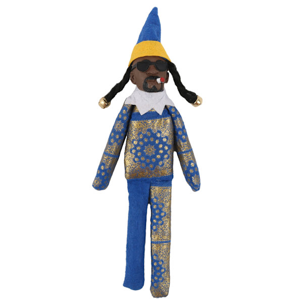 Jultomte Plyschdocka Jultomte Docka Blue