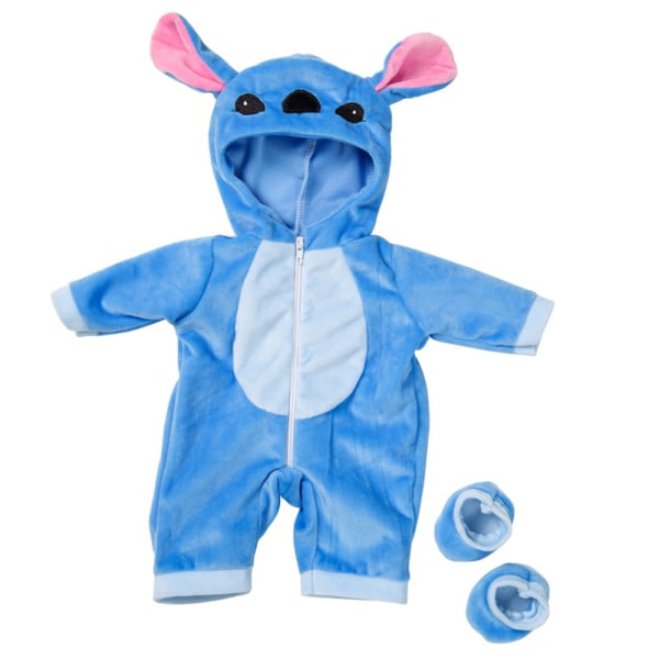 Dockkläder Jumpsuits för 18 tums baby , med strumpor #1
