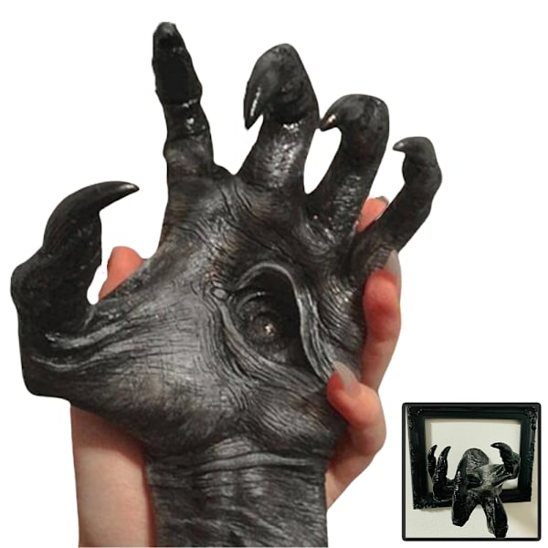 Djävulens Hand Väggdekoration Konst Resin Staty Hantverk