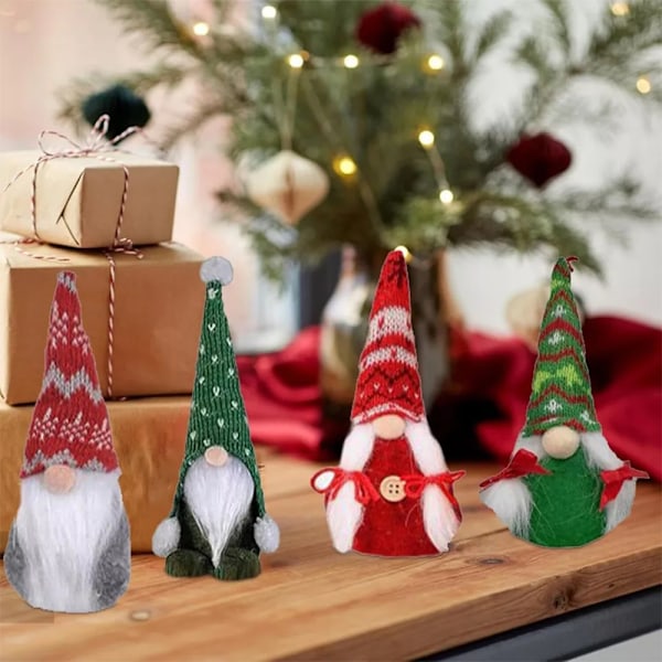 Jultomte Adventskalender 2024, 24 Plyschtomte Dockor Julnedräkning Kalender, Jul Plyschtomte Leksakssats För Vuxna & Barn