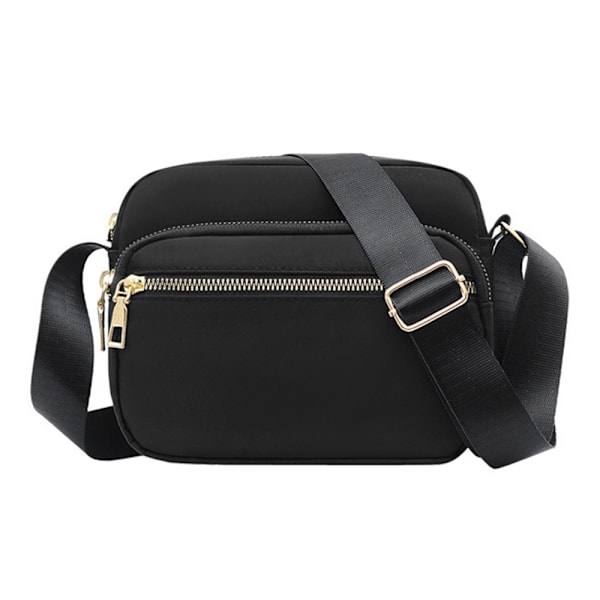 Damväskor Messenger Cross Body Väskor Dam Axelväskor Semester Resväska Handväska Black