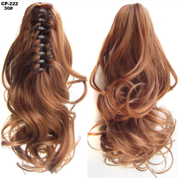 Messy Bun Hair Piece Hair Extension hästsvans peruker 40cm2-30M