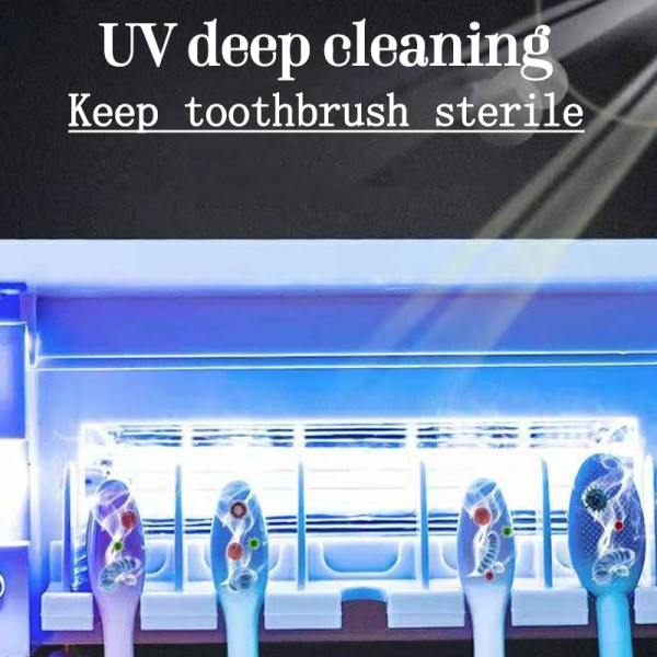 UV-lampa Steriliserad tandborstehållare