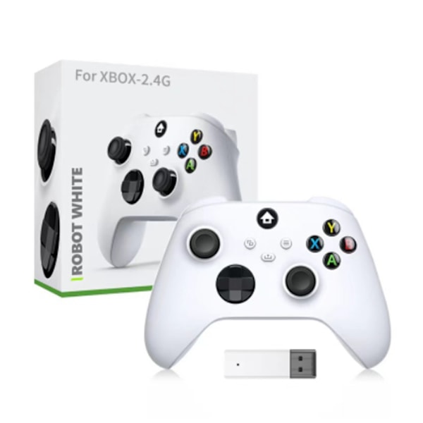 Trådløs controller til Xbox One & Xbox Series X|S PC Windows - Med lydstik White