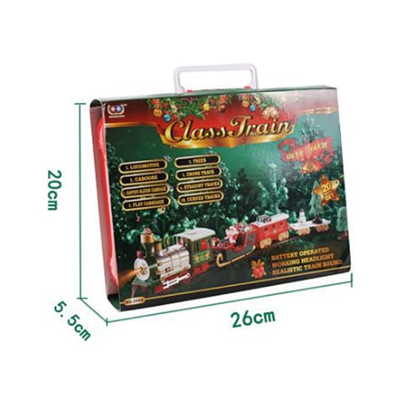 Jul-Tågspårset Leksak Byggstenståg Barnpresent