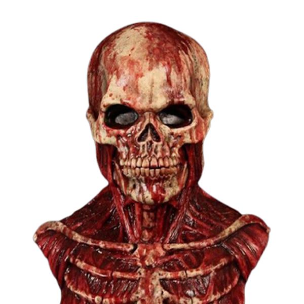 Skræmmende Kranie Maske Halloween Maske Fuld Hoved Cosplay rekvisitter A