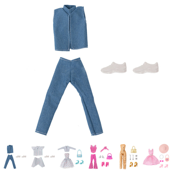 Barbie modepaket med dockkläder #5
