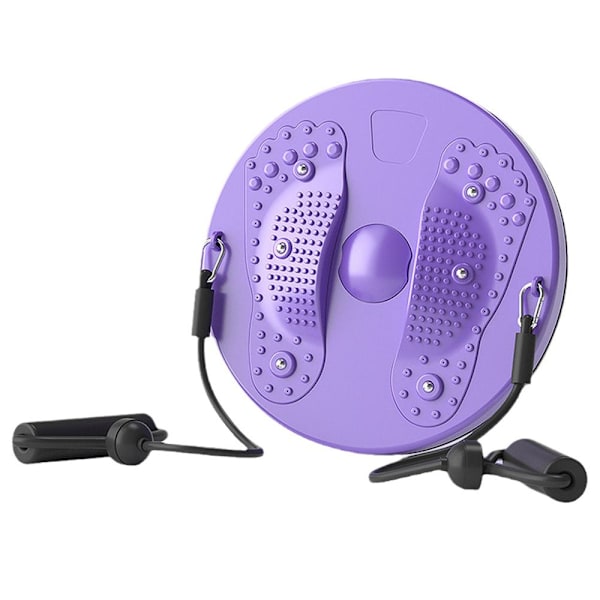 Vartaloa muokkaava vyötärönkiertolevy, Vyötärökuiskaaja-kuntolaite naisille Purple