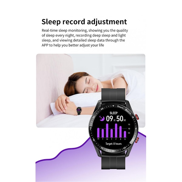 Smartwatch Vattentät Smartwatch Bluetooth iPhone Samsung D