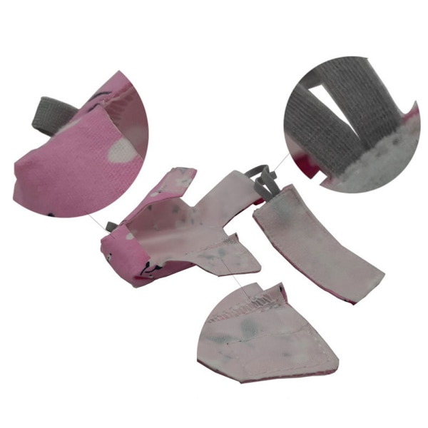Fågel Papegojor Blöja Cockatiel Duvor Parakit Flygdräkt Pink M