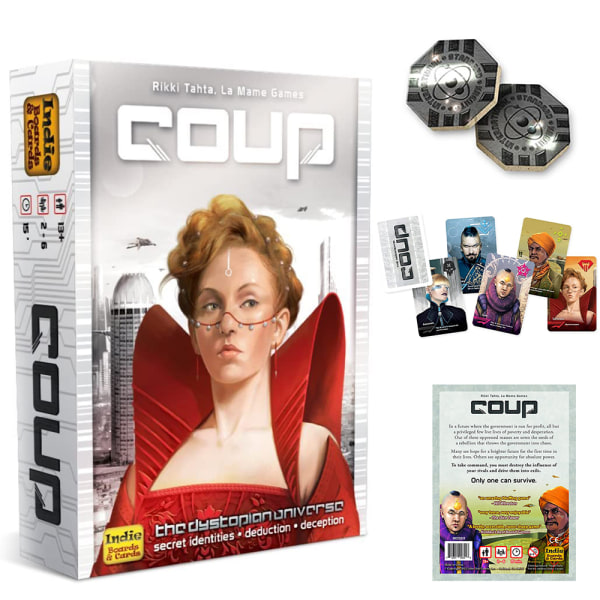 Indie Boards and Cards Coup Partyspel