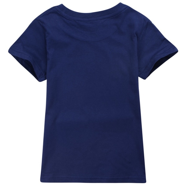 Among us bedragare Sssshhhh T-shirt för ungdomar Game Crewmate Kids Tee Navy Blue 110cm