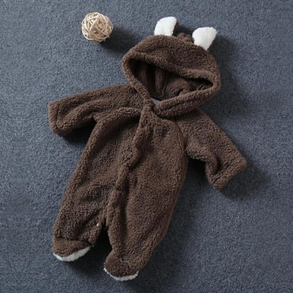 Nyfödd Spädbarn Baby Pojke Flicka Djur Romper pink 0-3M
