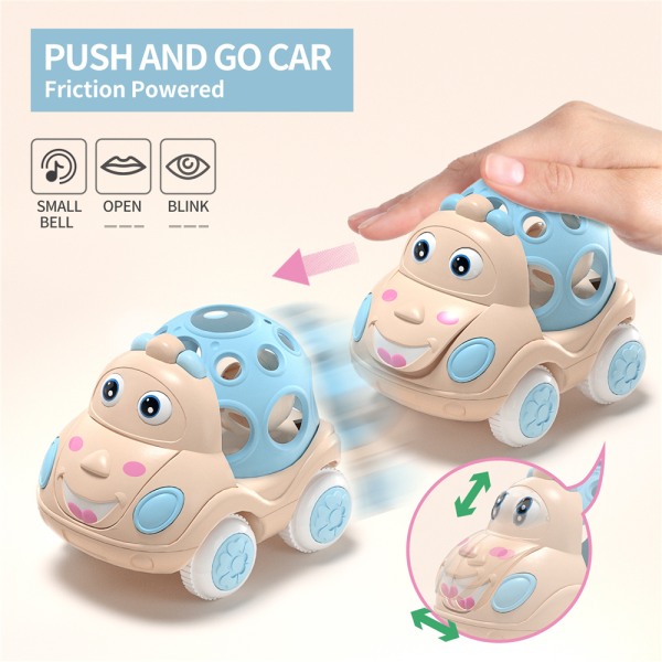 Baby Skallra och rullande fordon Leksak för pojkar och flickor