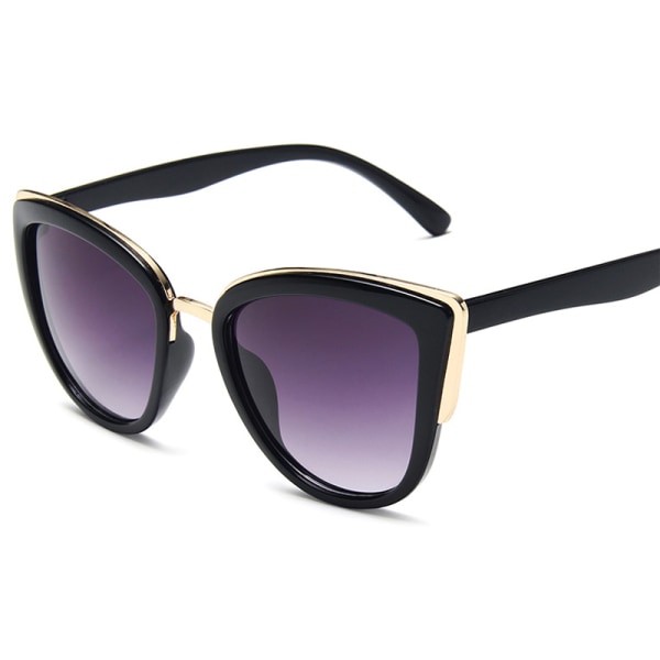 Köp Kvinnor Katt Eye Solglasögon Skugga Sun Leopard Shadow Glasses Black 3  Pack | Fyndiq