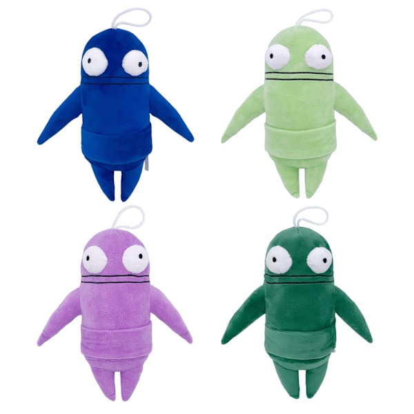 Semibots Plyschdocka Fyllda Videospel Robot Plyschleksak Tecknad Leksak 22cm Light Green