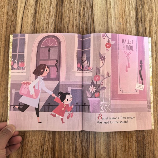 Jeg er en ballerina! (Little Golden Book)